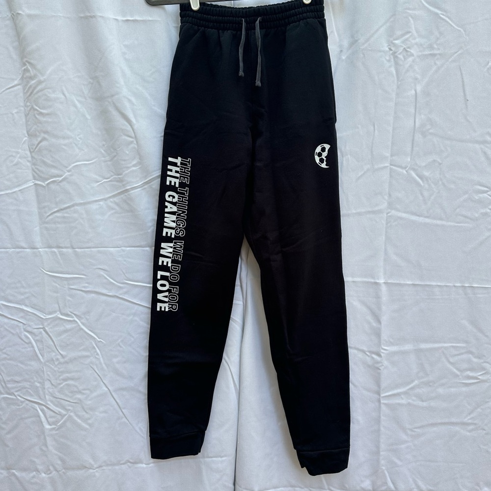 Soccer Girl Womens Joggers Size S Color Black